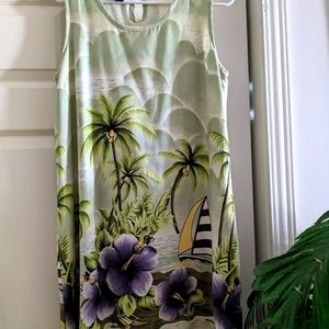 Tommy Bahama silk dress Lge